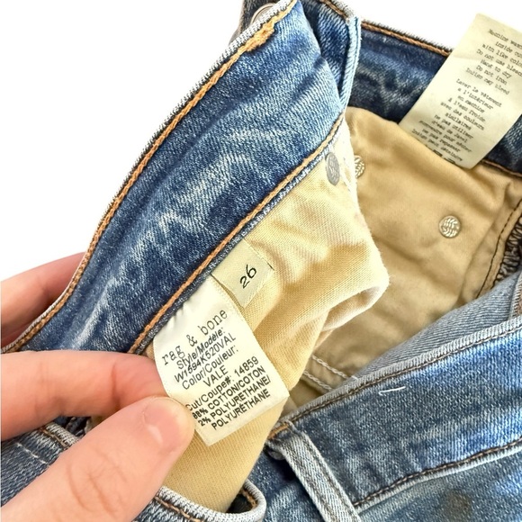 Rag & Bone 10 inch Flare in Vale - Picture 3 of 9